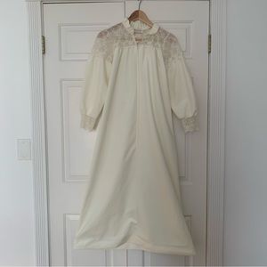 VTG Moodsetter robe lace detail wedding night Small S